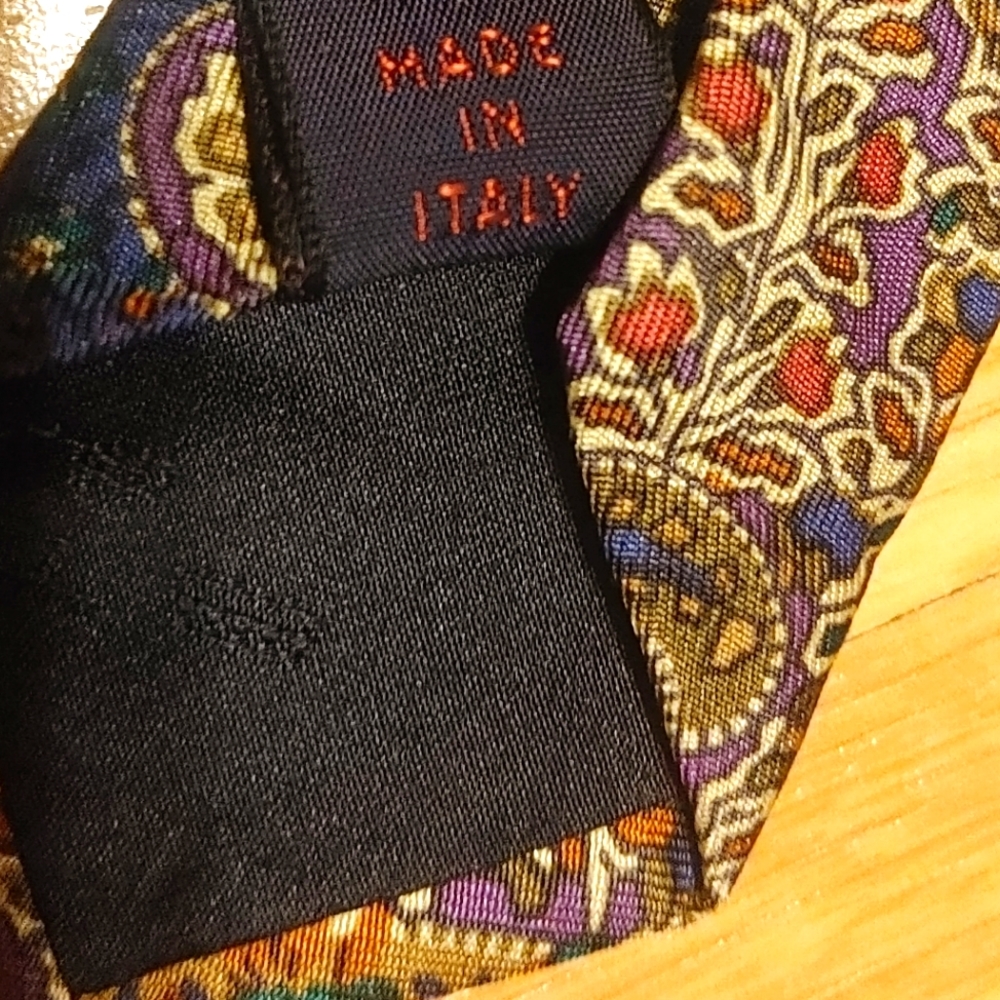 Etro Paisley Silk Tie